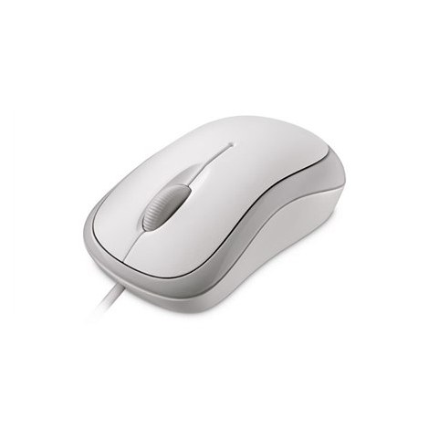 Microsoft | 4YH-00008 | Basic Optical Mouse for Business | White - 3